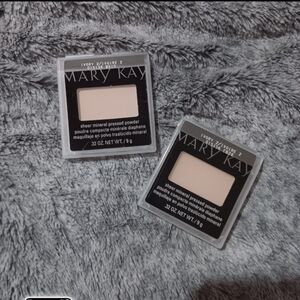 2 MARY KAY SHEER MINERAL PRESSED POWDER  - IVORY 2